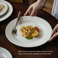 Offre Spéciale : Assiettes en Céramique et Porcelaine, Vaisselle Nordique Minimaliste, Assiettes de Dîner en Céramique, Vaisselle Personnalisable avec Logo