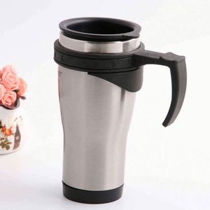 Stainless Steel Vacuum Insulated Leak-Proof <b>Large</b> Capacity Travel Mugs - Product Image 1