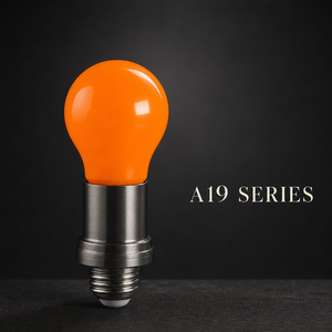 Ampoule LED colorée 7W A19, couleur unique, culot E26, 120V, non dimmable, lumière décorative pour éclairage d'ambiance intérieur - Product Image 2