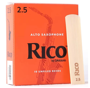 Rico Warm Getöntes Gelbes Box-Alt-Saxophonrohr für Anfänger Musikinstrumente Zubehör - Product Image 4