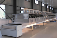 VBJX Déshydrateur d'aliments de grande capacité Équipement de séchage Stérilisation Stérilisateur Four Thé Herbes Micro-ondes Tunnel Sèche-linge