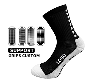 Wholesale Custom Performance Sports Non-slip Athletic Soccer Grip <b>Socks</b> Anti-slip Football <b>Socks</b> for Men - Product Image 1