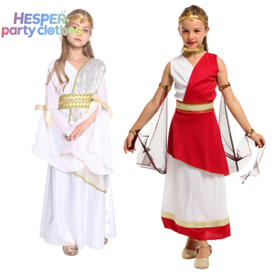 Costumes de scène HESPER pour Halloween, Fête, Spectacle, Robe de Pharaon Égyptien, Robe Grecque Antique, Longue Jupe, Carnaval, Enfants Filles - Product Image 1