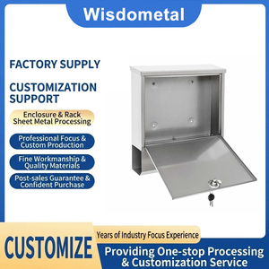 Mini porte avant en verre maillé pour rack de serveur 6U, rails réglables, service OEM personnalisé, fabrication laser de tôles - Product Image 3