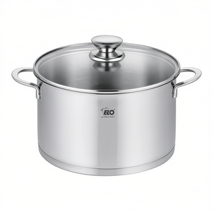 Olla para carne ELO Galant de 5L de acero inoxidable con tapa para asar y cocinar - Product Image 2