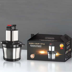 Trancheuse à <span class=keywords><strong>viande</strong></span> électrique automatique de cuisine en gros, hachoir à légumes, moulin à aliments 10 en 1 - Product Image 3