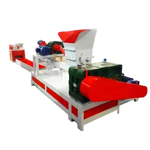 Industrial Waste Plastic Recycling Shredder PP PE PVC PET Plastic Bottle Can Crusher Plastic Drum Crushing Machine