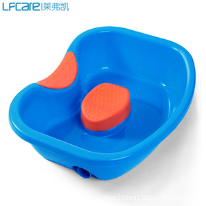 Bac à shampoing Lfcare de forme irrégulière en PE, facile à nettoyer, avec peigne et cuillère, pour usage en lit - Product Image 5