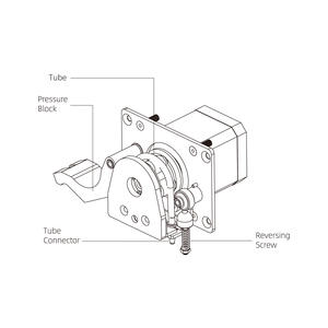 DW10-1 компактный перистальтический насос 6,3 В с шаговым двигателем мощностью 63 мл/мин для медицинского и промышленного использования, настраиваемый - Product Image 2