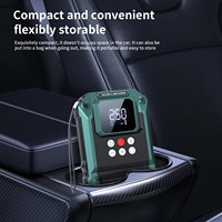 Démarreur de secours Purehood avec gonfleur de pneus, affichage numérique et alarme de marche arrière pour kit d'urgence routier