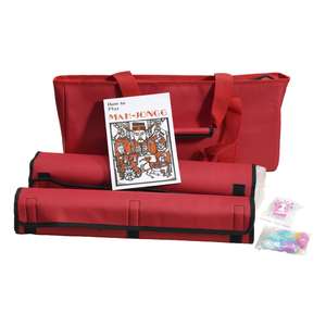 En stock de fábrica: Mahjong americano de acrílico cristalino Morning Glory, juego de entretenimiento de cartas y ajedrez, 166 fichas sin estuche, regalo festivo - Product Image 5