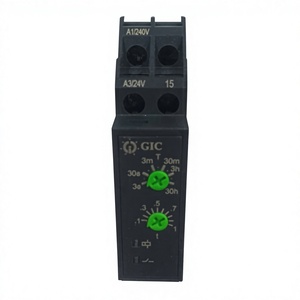 Contrôleur dédié GIC 240V, minuterie industrielle avec deux cadran vert et borniers - Product Image 2