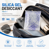 Film OPP écologique 5G, matériau d'emballage, gel de silice visible déshydratant, pureté 99 % pour déshumidificateur électronique, produits chimiques pour papier