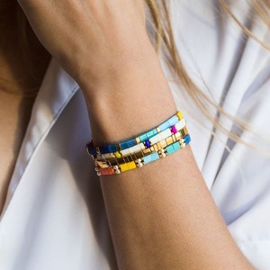 <strong>Boho</strong> <strong>Bracelet</strong> Tila Beads Miyuki Jewelry , Wholesale Trending Jewelry Seed Bead Friendship <strong>Bracelet</strong> - Product Image 5