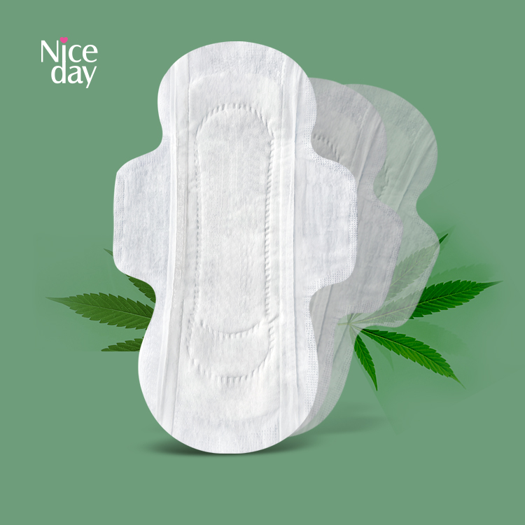 Niceday безопасная и гигиеническая гипоаллергенная женская гигиеническая прокладка мягкая и удобная гигиеническая прокладка из хлопка и льна
