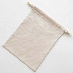 Recyclable Custom 100% Cotton <b>Big</b> Pouch Drawstring Dust Shoes Bags Clothing Storage 120-250GSM Screen Printed Logo - Product Image 6