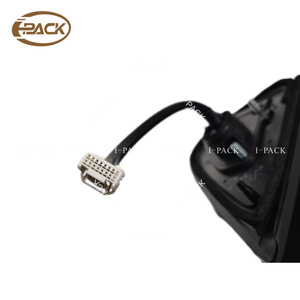 Rétroviseur latéral électrique pliable chromé 7 fils avec lampe pour Mitsubishi L200, rétroviseur de remplacement de sécurité - Product Image 6