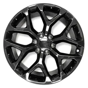 Ruedas de Aluminio para Auto Syou Syou, Nuevo Estilo <span class=keywords><strong>16</strong></span> 17 18 19 20 21, Negro Brillante, para Autos de Carreras de Japón, Estados Unidos y Europa, SUV - Product Image 1