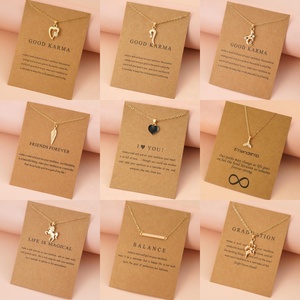 Touses Joyería <span class=keywords><strong>de</strong></span> Moda, Joyería Inspiradora y Significativa, Bijoux Femme, Collar Kolye, Collar con Mensaje para Mujer, Collar <span class=keywords><strong>de</strong></span> Promesa <span class=keywords><strong>de</strong></span> Amistad - Product Image 1
