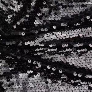 Rts 5Mm Có Thể Đảo Ngược <span class=keywords><strong>Sequin</strong></span> Tulle Lưới Vải 100% Polyester Warp Dệt Kim Thân Thiện Với Môi Thêu Cho Cô Gái Dresses & Đồ Bơi - Product Image 3