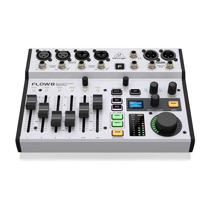 Behringer Flow8デジタルミキサー音楽機器8チャンネルPaサウンド 