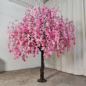 Centro DE MESA DE BODA plantas <span class=keywords><strong>restaurante</strong></span> decoración romántica rosas imitación seda flores falsas grandes rosas artificiales - Product Image 4