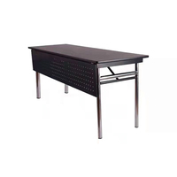 Table d'entraînement pliable de luxe en usine, meuble de réunion de luxe, moderne, à vendre