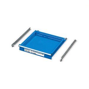 Fami Flexa Drawer 447x447x86 Mm Full Extension Dark <b>Grey</b> Ral7000 Tool <b>Cabinet</b> - Product Image 3
