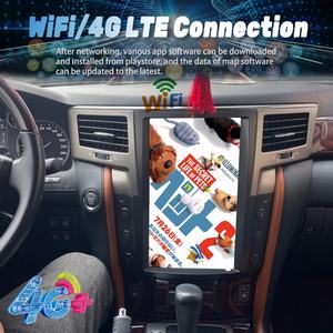 Écran Tesla Android 11 de 13,6 pouces pour LEXUS LX570 2007-2015, autoradio 1Din, lecteur multimédia stéréo vidéo, GPS, unité principale, Carplay - Product Image 5