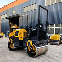 Nouvelle Mini Rouleuse Routière à Double Tambour pour Compactage de Base, Machine de Construction à Bas Prix