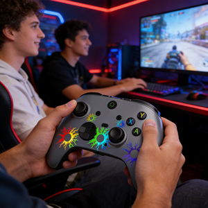 <span class=keywords><strong>Control</strong></span> para <span class=keywords><strong>Xbox</strong></span> <span class=keywords><strong>One</strong></span> <span class=keywords><strong>con</strong></span> Adaptador Inalámbrico <span class=keywords><strong>de</strong></span> 2.4GHZ para <span class=keywords><strong>Xbox</strong></span> Series X/S <span class=keywords><strong>con</strong></span> Luz RGB, <span class=keywords><strong>Control</strong></span> <span class=keywords><strong>de</strong></span> Juego - Product Image 6