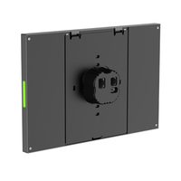 Panel de Montaje en Pared PoE Antirrobo para Tablet LED en Sala de Reuniones, Tablet Android Integrada en Pared con Pantalla Completa sin Marco, Panel de Asistencia NFC, SDK