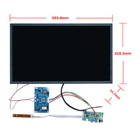 Modulo LCD IPS Industriale da 23,8 Pollici 2000 nit 1920x1080 FHD, Display Leggibile all'Aperto con Luce Solare e Kit Scheda AD Opzionale