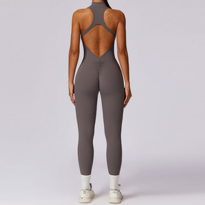 Combinaison sexy à demi-fermeture éclair pour femmes Combinaisons pour femmes de haute qualité Combinaisons 2024 Combinaison élégante pour femmes - Product Image 4