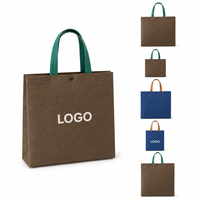 Sacs non tissés écologiques personnalisables pour le branding de votre magasin – Épais, durables, avec poignées découpées en D, couleur personnalisée, pour courses et transport réutilisables