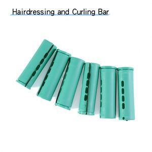 Venta Directa de Fábrica: Varillas de Plástico Verdes para Permanente, Herramientas de Peluquería DIY, Varillas de Ondulación en Frío para Mujeres - Product Image 5