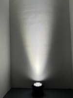 Projecteurs LED à batterie Real Power 12*12W, étanches IP65, 12x12W RGBWA+UV, avec télécommande, projecteur LED à batterie