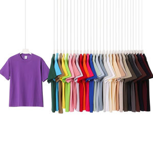 Camisetas <span class=keywords><strong>de</strong></span> algodón informales <span class=keywords><strong>de</strong></span> verano <span class=keywords><strong>de</strong></span> alta calidad para <span class=keywords><strong>hombre</strong></span>, camiseta gráfica con patrón sólido personalizado, camiseta <span class=keywords><strong>de</strong></span> tela <span class=keywords><strong>de</strong></span> punto lisa en blanco al por mayor - Product Image 2