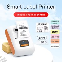 2024 le plus récent fabricant d'étiquettes sans fil 2 pouces pas cher câble autocollant imprimante d'étiquettes Machine