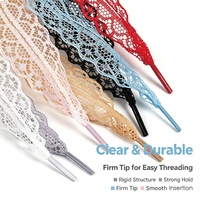 Lacets plats rigides de 3 cm pour chaussures de ballet, sans élasticité, durables, pour baskets et chaussures décontractées