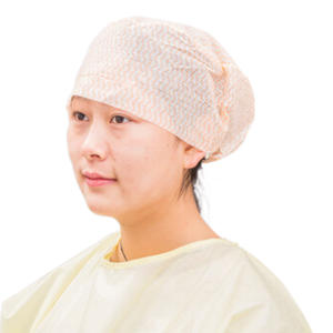 Isposable-Sombrero de banda tejida, cubierta de cabeza bouffant - Product Image 6