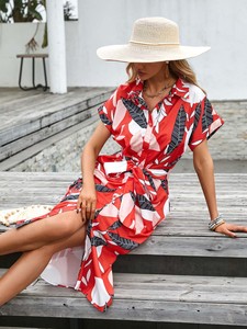 Moda mujer plisado Tie Back ropa <span class=keywords><strong>de</strong></span> mujer cintura delgada elegante <span class=keywords><strong>vestidos</strong></span> largos Midi estilo <span class=keywords><strong>de</strong></span> dama joven vestido <span class=keywords><strong>de</strong></span> un solo pecho - Product Image 2