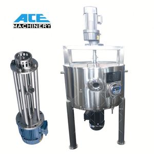 Tanque Mezclador de Doble Pared con Agitador Homogeneizador de Alta Velocidad de 50L, 100L, 200L, Calentado, para Champú, Acondicionador, Jabón Líquido - Product Image 3