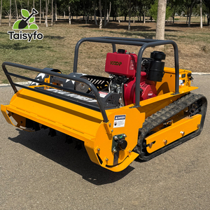 농업 임업 장비 DIY 산업용 원격 제어 크롤러 로봇 삽 제로턴 디젤 단기통 - Product Image 4