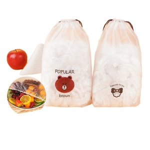 Couverture de <span class=keywords><strong>film</strong></span> plastique jetable de qualité alimentaire personnalisée en usine Fresh-<span class=keywords><strong>Keeper</strong></span> pour fruits de riz anti-croix-saveur pour réfrigérateur - Product Image 1