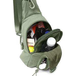 Daily Sling Bag with Adjustable <b>Straps</b> <b>Crossbody</b> Chest Bag Women Nylon Small Backpack for Casual Outdoor Traveling Hiking - Product Image 4