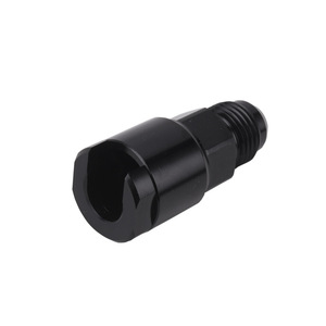 Adaptador de riel de combustible An6 a 3/8, conector Cfrp negro de 5/16 para filtro Ls - Product Image 1