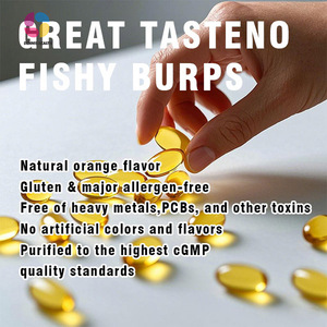 جودة عالية OEM/ODM العلامة التجارية الخاصة المكملات الغذائية زيت السمك أوميغا 3 6 9 كبسولات هلامية - Product Image 2