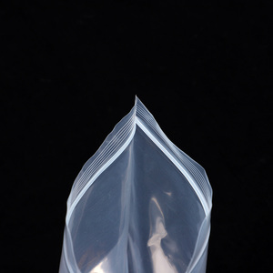 Nhựa trong suốt PE đóng lại được <span class=keywords><strong>Zip</strong></span> Poly Túi tùy chỉnh 2mil 4mil 6mil nắp kéo khóa con dấu không thấm nước dây kéo túi - Product Image 3