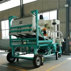 TQLZ Grain Seeds Vibro Separator Small Vibrating Screen Wheat Flour Mill Cleaning Machine